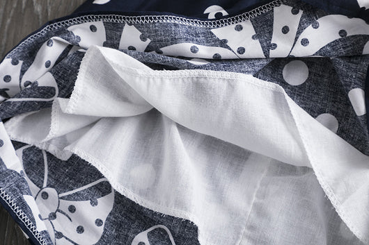 Vestido Chaleco con Estampado de Lunares - Image 10