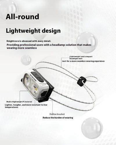 Linterna Frontal LED Recargable para Correr y Trabajos Nocturnos - Image 8