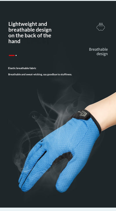 Guantes Ciclismo Verano Táctiles Dedo Completo para Moto y Bicicleta - Image 16