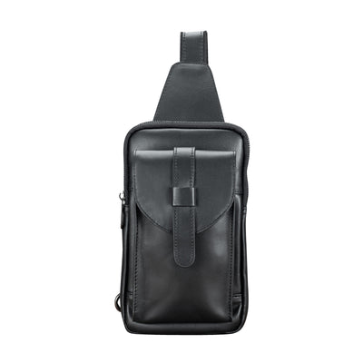 Bolsa de Pecho de Cuero para Hombre - Estilo Urbano - Image 11