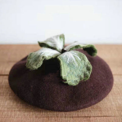 Gorro de Pintor Artesanal de Lana Estilo Japonés - Image 2