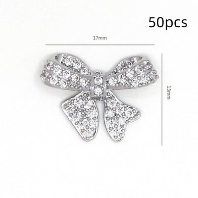 Adorno de Uñas Moño con Circonita Brillante - Image 23