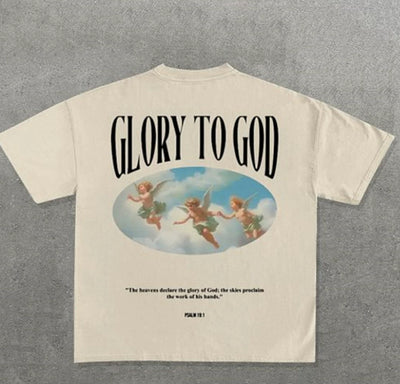 Playera Oversized Hombre Child Of God con Patrón Gótico NDY - Image 13