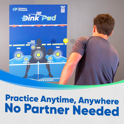 Entrenador de Pickleball - Pad para Practicar Dinks con Mástil
