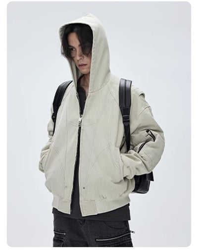 Chaqueta de Trabajo Pesada en Lona Lavada para Hombre - Image 16