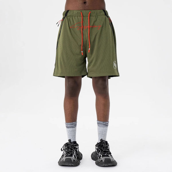 Shorts Casuales Premium Estilo Americano con Malla Transpirable y Detalles en Contraste - Image 4