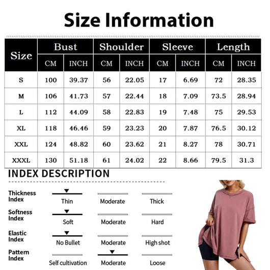 Camiseta Suelta de Algodón con Aberturas Laterales para Mujer - Image 22