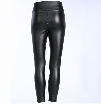 Leggins de Cuero PU Cintura Alta Efecto Slim - Image 8