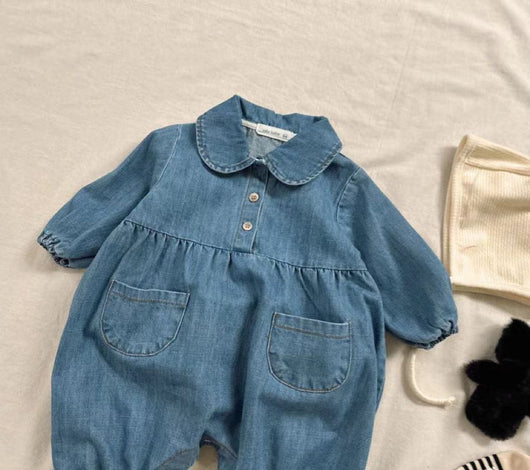 Jumpsuit Infantil con Solapa - Diseño Clásico para Niños y Niñas - Image 9
