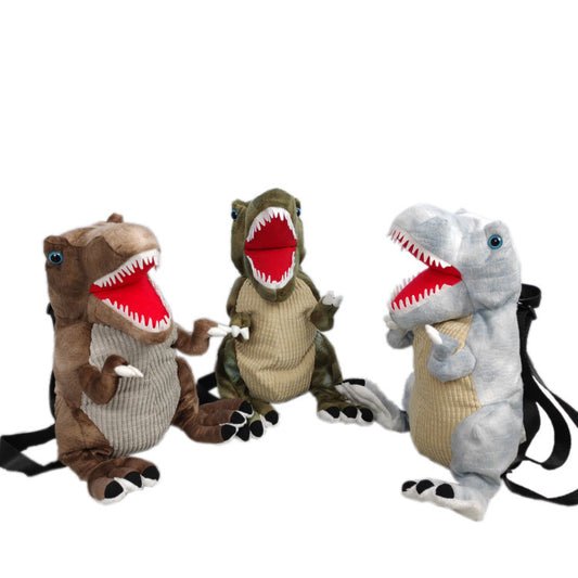 Mochila de Peluche de Dinosaurio Estilo Japonés - Image 2