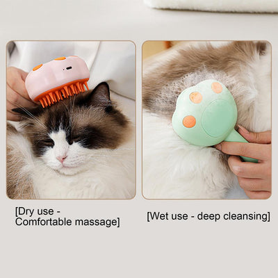 Cepillo de Vapor con Masaje para Perros y Gatos - Herramienta Eléctrica Deshedding - Image 13
