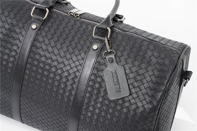 Bolsa Tote Trenzada con Relieve - Ideal para Viajes y Uso Diario - Image 18