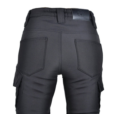 Pantalones de Ciclismo Impermeables con Forro Polar Acolchado y Protección Antigolpes - Image 11