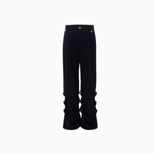 Pantalones Casuales Plisados de Ante Original Design para Hombre - Image 12