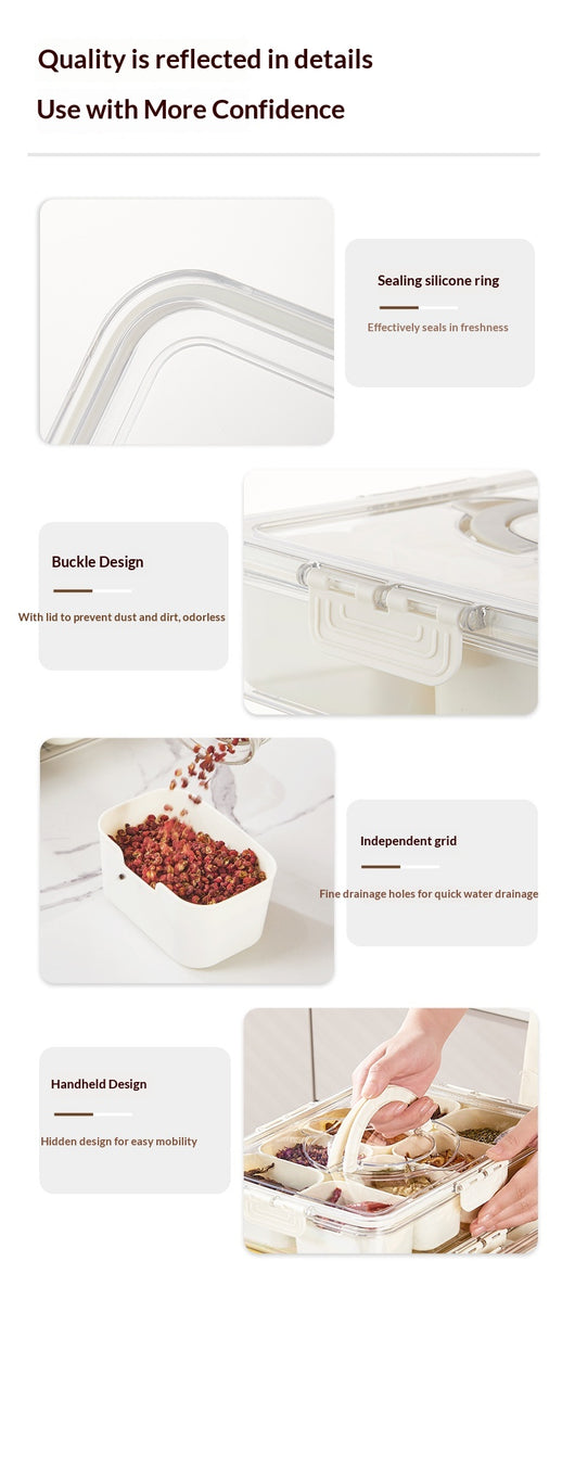Organizador de Especias con Tapa Hermética para Cocina - Image 15