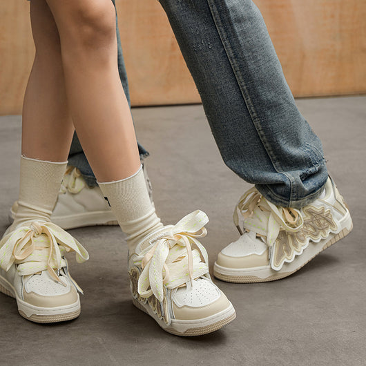Zapatos Deportivos Mujer con Suela Gruesa y Letras - Estilo Versátil - Image 5