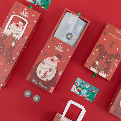 Caja de Regalo Navideña Premium con Calcetín - Image 9