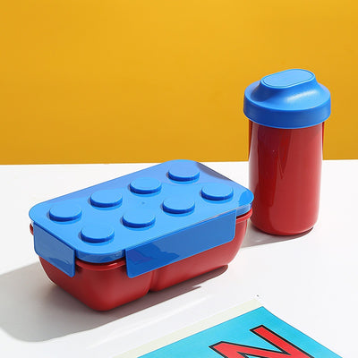 Lonchera Infantil Modular con Bloques - Bento Box Rectangular Calentable - Image 9