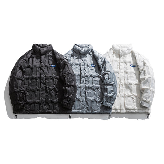 Chaqueta de Plumón Grueso Holgada para Invierno Hombre - Image 10