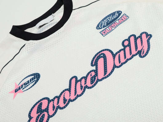 Playera Transpirable con Estampado de Letras para Hombre - Image 6