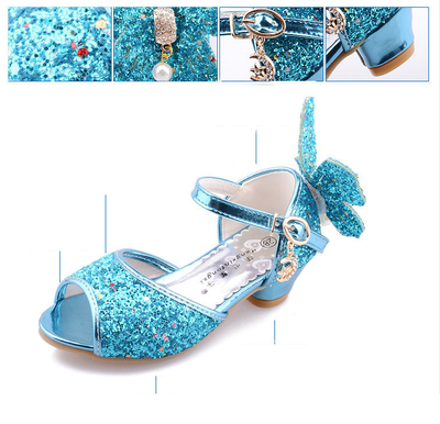 Zapatos de Danza Infantiles con Moño - Suela Blanda y Tacón Bajo - Image 14