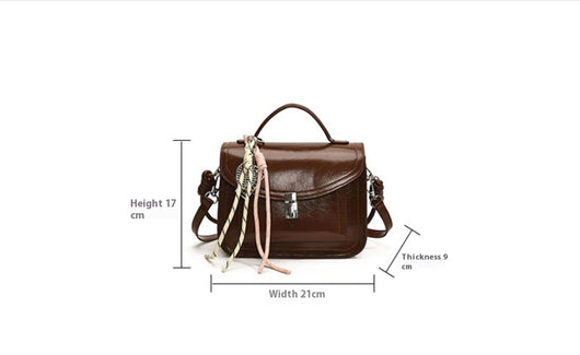 Bolso Bandolera Cuadrado Retro Portátil para Mujer - Image 22