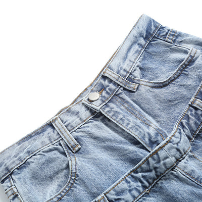 Jeans de Cintura Alta y Corte Recto para Mujer - Image 3