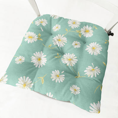 Cojín Grueso de Algodón y Lino para Silla Daisy - Image 43