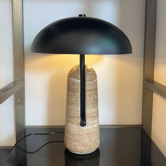 Lámpara de Mesa Seta de Piedra - Diseño Minimalista Creativo - Image 2