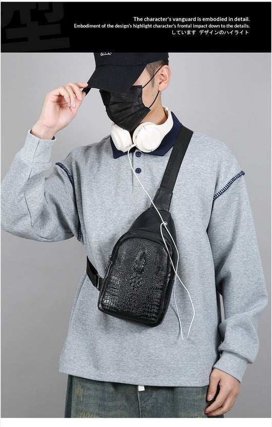 Bolsa Cruzada de Negocios para Hombre - Estilo Moderno y Funcional - Image 35