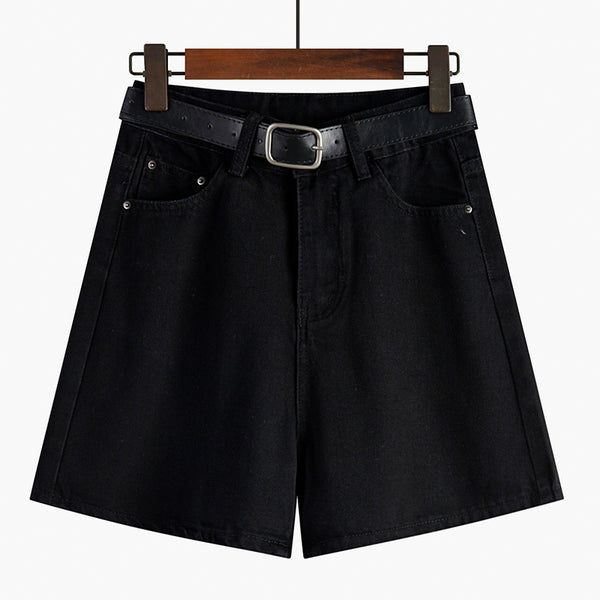 Shorts Denim Retro Cintura Alta para Mujer - Verano - Image 3