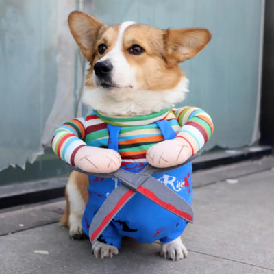 Disfraz de Halloween para Mascotas - Traje de Tijeras Ajustable para Perros y Gatos - Image 4
