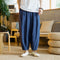 Pantalones Holgados de Talla Grande para Hombre - Bloomers Casuales de Pierna Ancha
