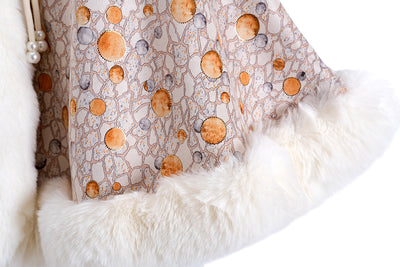 Poncho Étnico Invierno con Cuello de Pelaje Grande - Oferta Especial - Image 15