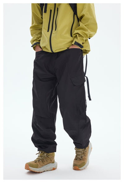 Pantalones Cargo Cómodos de Fibra Química para Hombre - Image 19