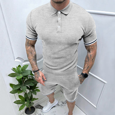 Camiseta Casual con Solapa y Botones para Hombre - Image 25