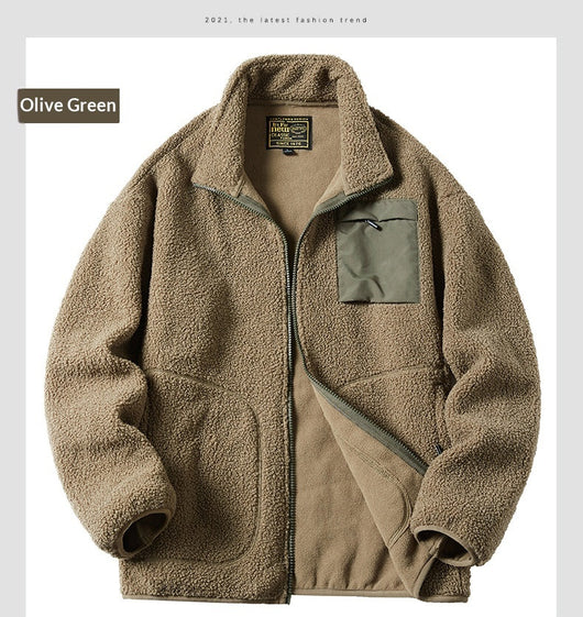 Cardigan Polar Fleece para Hombre - Abrigo Térmico Outdoor - Image 19
