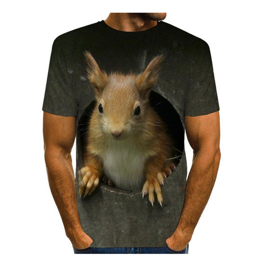 Playera Estampado Animal 3D - Diseño Adorable y Moderno - Image 9