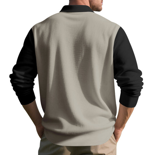 Polo Golf de Manga Larga - Camiseta Base Premium - Image 31