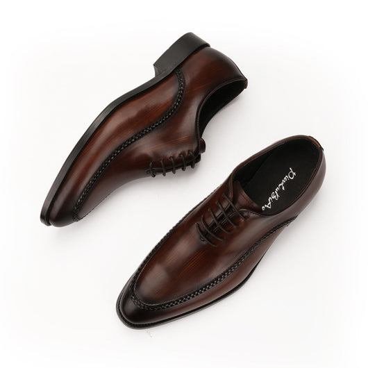 Zapatos de Cuero para Hombre con Punta Reforzada y Corte Bajo - Image 8