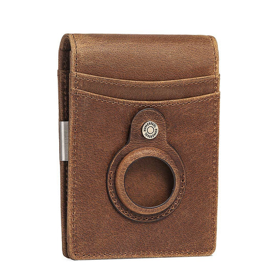 Billetera Minimalista de Cuero con Clip para Monedas y Protección RFID - Image 7