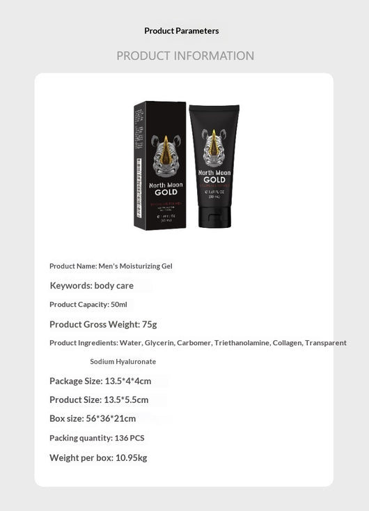 Gel Hidratante Corporal para Masaje y Cuidado de la Piel del Hombre - Image 7