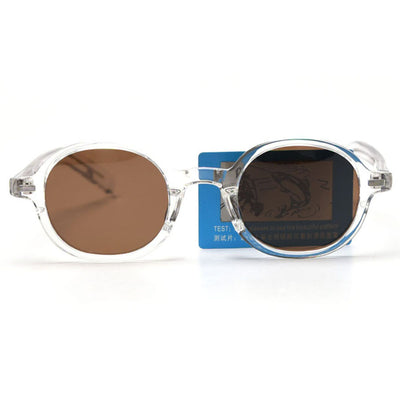 Gafas de Sol Retro Oval con Lentes Polarizadas - Estilo Coreano - Image 3