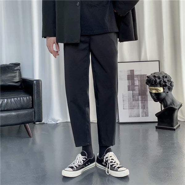 Pantalones Casuales Rectos Holgados para Hombre