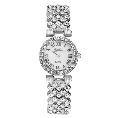Reloj de Mujer Diamantes Escala Romana Elegancia Clásica - Image 15