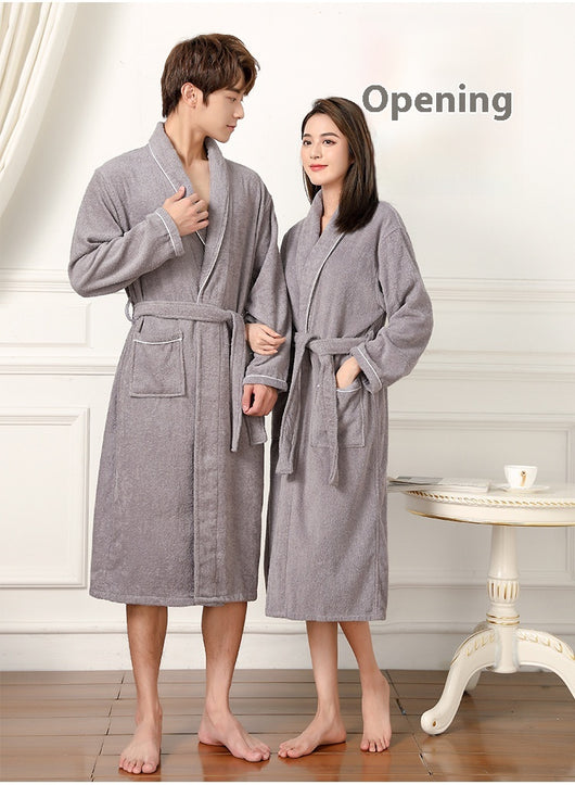 Bata de Toalla Absorbente Unisex - Pijama Cómodo para Hombre y Mujer - Image 20