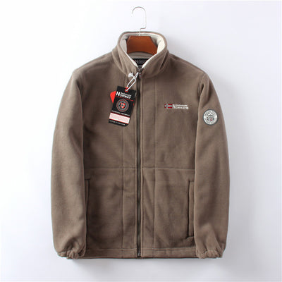 Chaqueta Polar Térmica Hombre Doble Cara Acolchada - Image 21