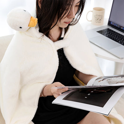 Manta Siesta para Trabajadores - Regalo Práctico con Diseño Pato - Image 5