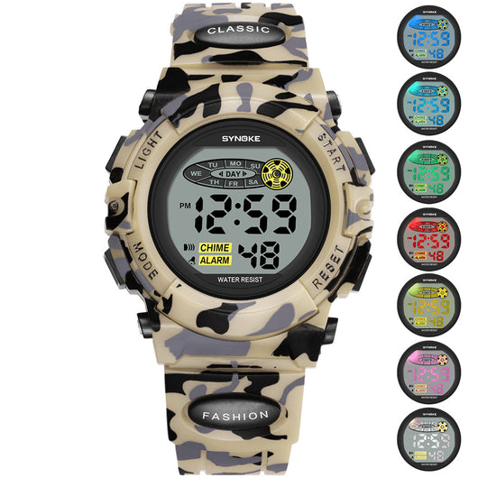 Reloj Electrónico Infantil con Luz LED Multicolor - Image 5
