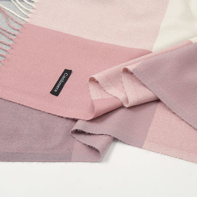 Bufanda de Invierno Bicolor en Cashmere Suave y Cálida - Image 13